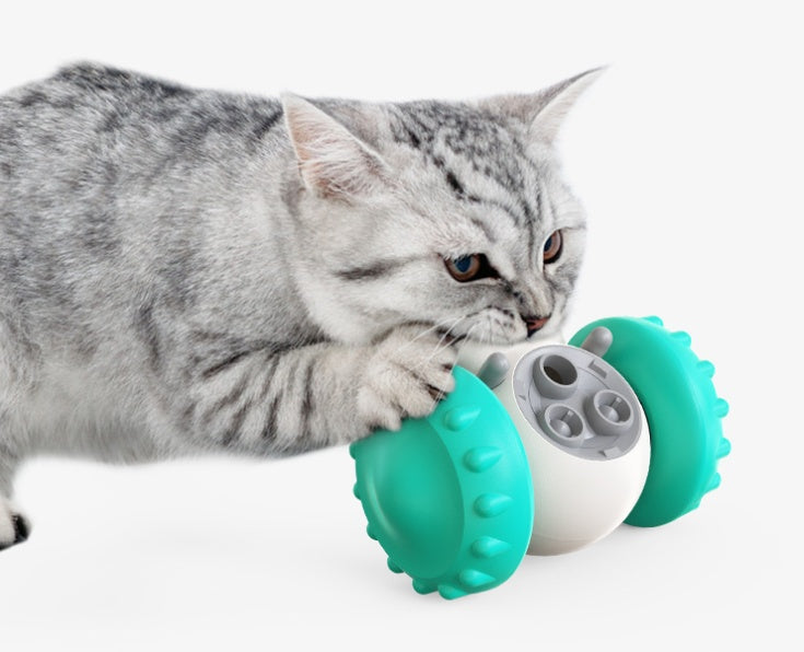 Robo Snack Pet – Jouet interactif distributeur de croquettes pour Pet