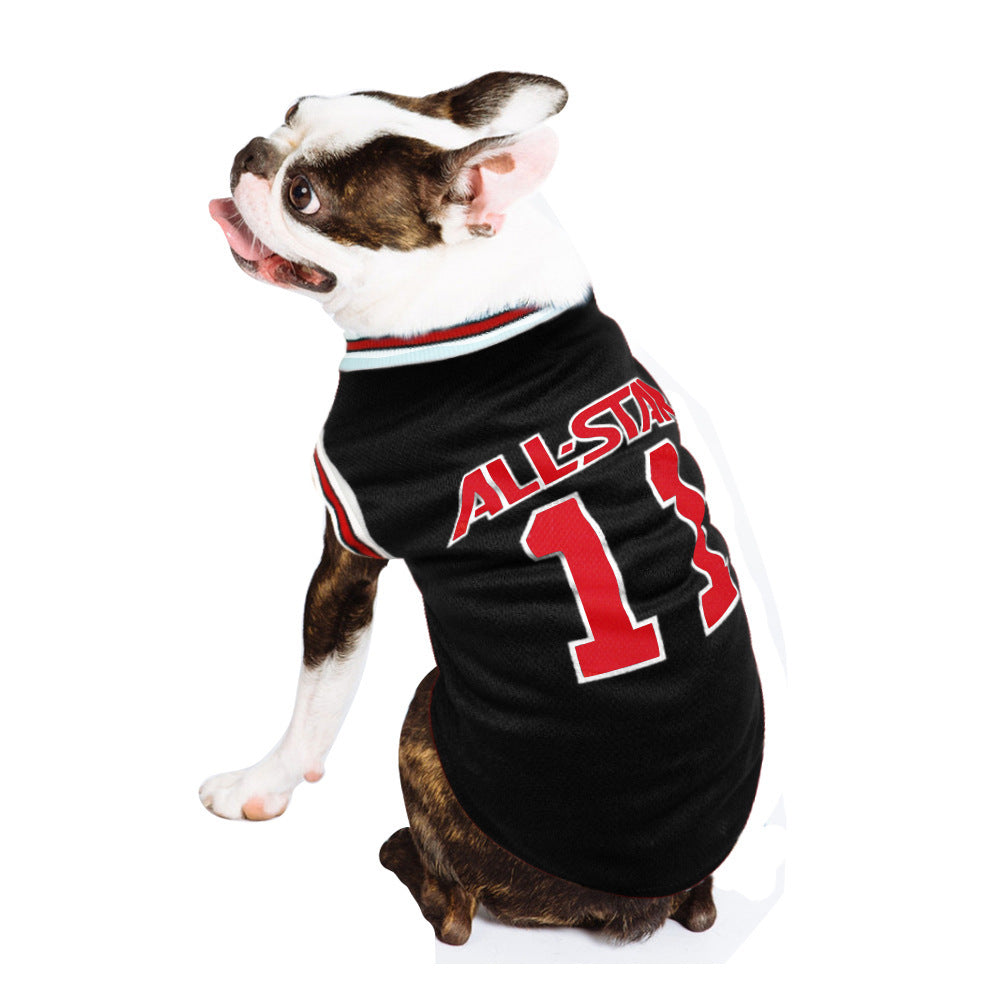 Maillot de Basket pour Pet – Tenue Sportive Confortable et Stylée