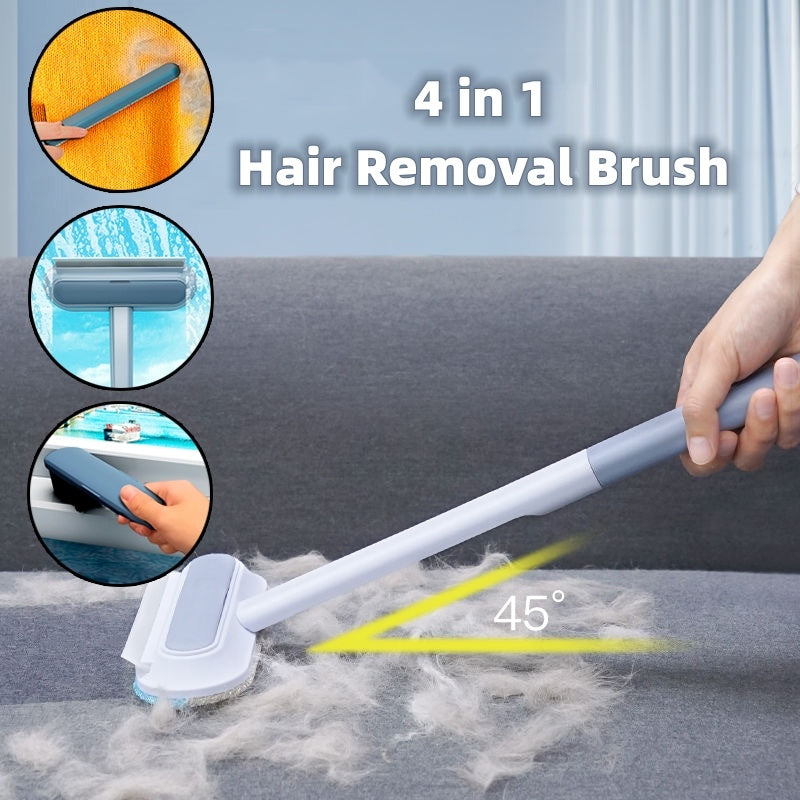 Brosse 4-en-1 Anti-Poils pour Animaux et Maison