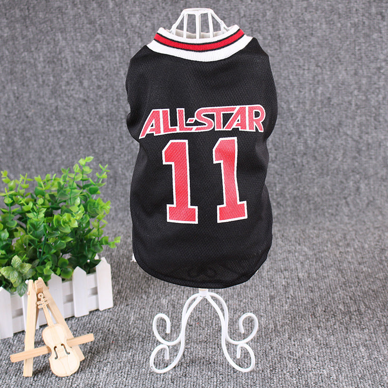 Maillot de Basket pour Pet – Tenue Sportive Confortable et Stylée